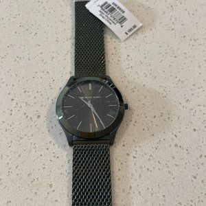 MK8608 Runway Grey/Steel Watch - Dark green/olive